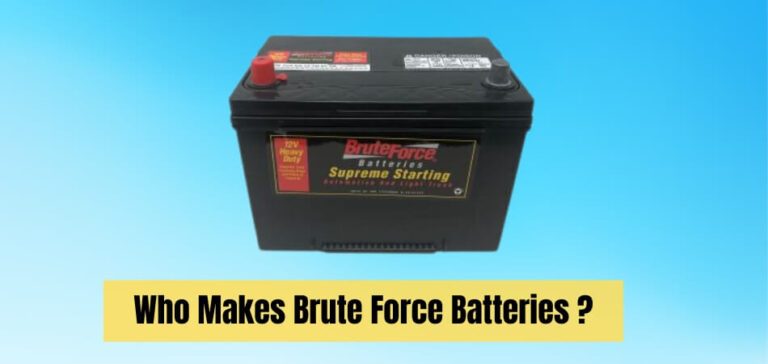 Who Makes Brute Force Batteries