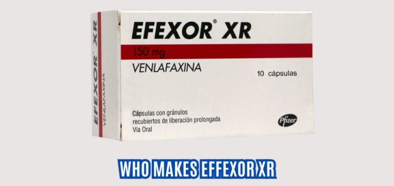 Who Makes Effexor Xr