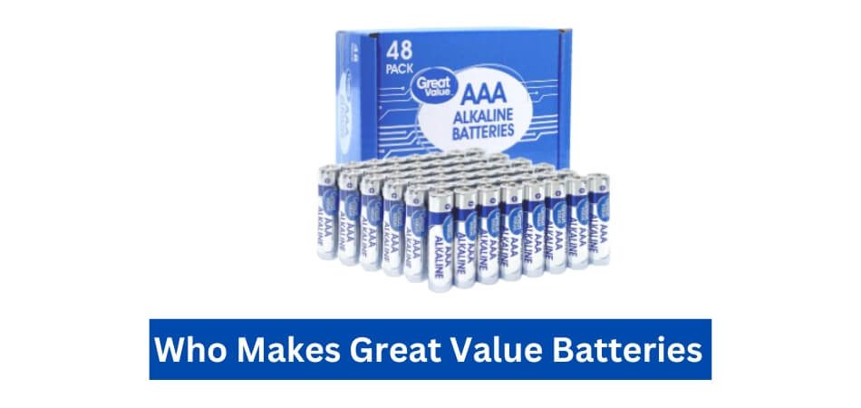 Who Makes Great Value Batteries